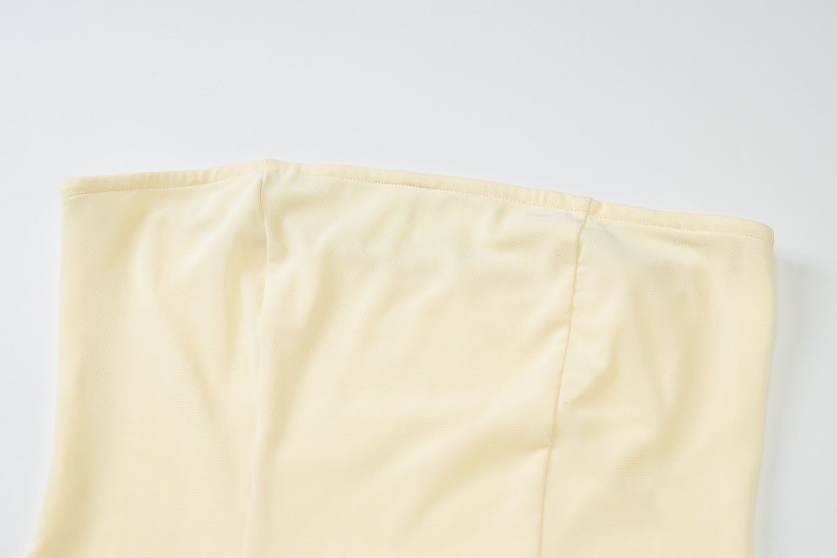 Graceful Soleil Soirée Evening Dress – Texture Detail