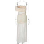 Enchanting Aphrodite Glow Evening Dress – Texture Detail