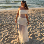 Enchanting Aphrodite Glow Evening Dress – Side View