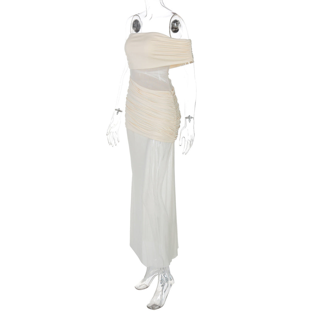 Enchanting Aphrodite Glow Evening Dress – Model View