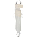 Enchanting Aphrodite Glow Evening Dress – Model View