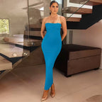Sophisticated Sable Enchantment Evening Dress – Silhouette