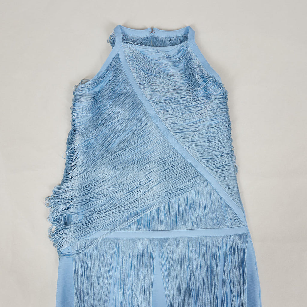 Graceful Rio Beat Evening Dress – Close Up