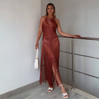 Graceful Rio Beat Evening Dress – Editorial Shot
