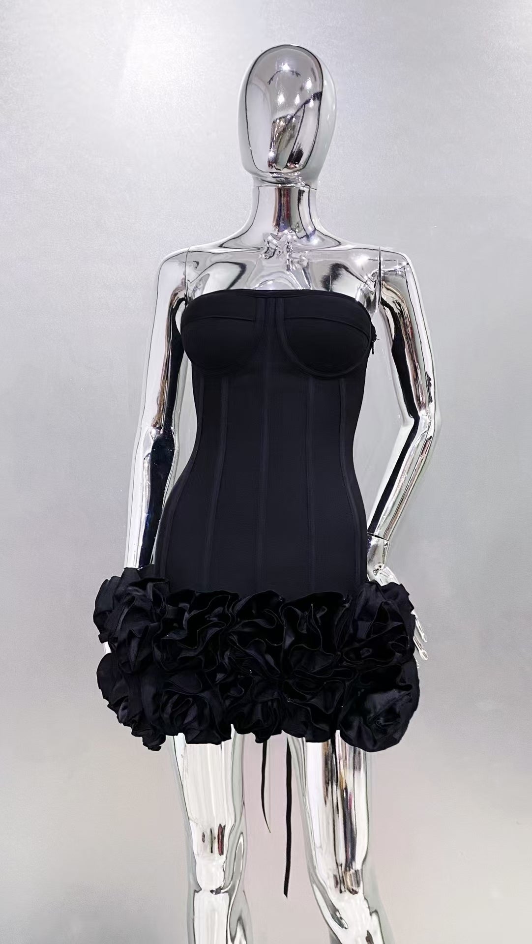 Timeless Ruby Bloom Cocktail Dress – Flow Shot