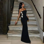 Chic Villa Noir Evening Dress – Front View
