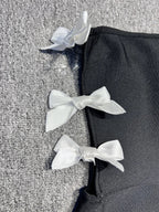 Chic Villa Noir Evening Dress – Detail View