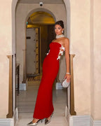 Chic Villa Noir Evening Dress – Back View