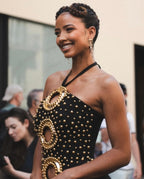 Enchanting Soul Radiance Evening Dress – Detail View