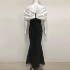 Sophisticated City Allure Evening Dress – Silhouette