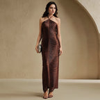 Sophisticated Desirefold Evening Dress – Detail View