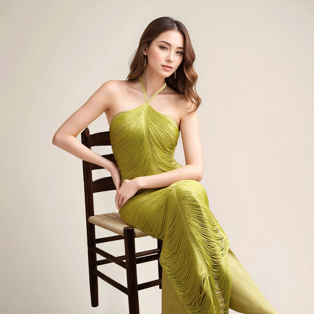 Sophisticated Desirefold Evening Dress – Editorial Shot
