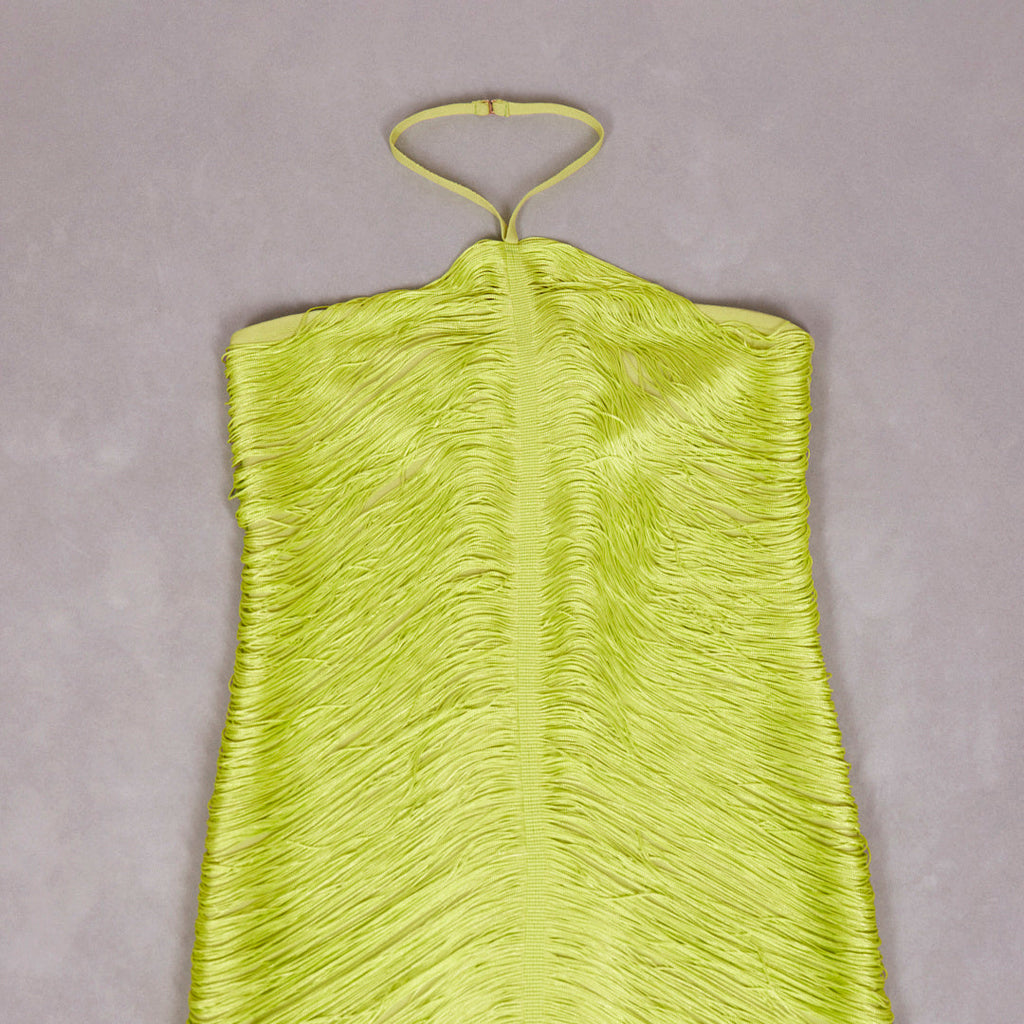 Sophisticated Desirefold Evening Dress – Movement Shot