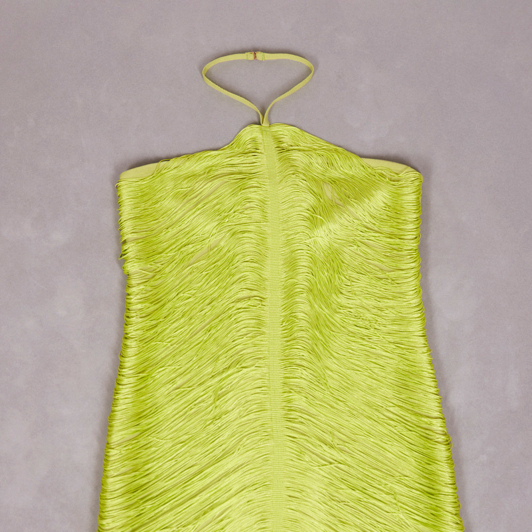 Sophisticated Desirefold Evening Dress – Movement Shot