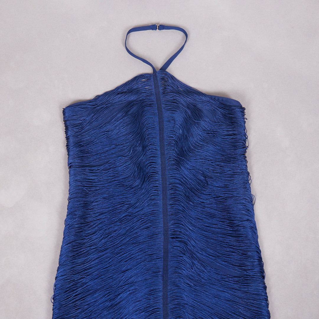 Sophisticated Desirefold Evening Dress – Worn View