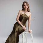 Sophisticated Desirefold Evening Dress – Texture Detail