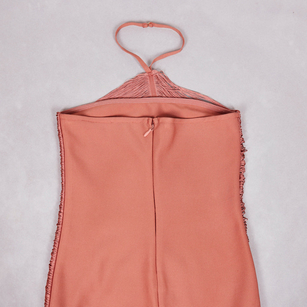 Sophisticated Desirefold Evening Dress – Detail View