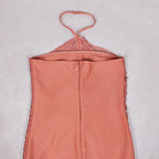 Sophisticated Desirefold Evening Dress – Detail View