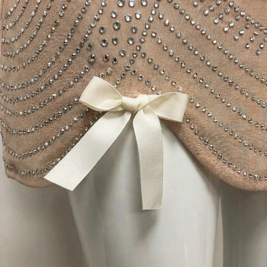 Polished Golden Dusk Cocktail Dress – Flow Shot