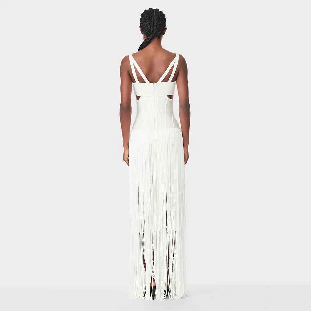 Alluring Bordeaux Ligne Evening Dress – Silhouette