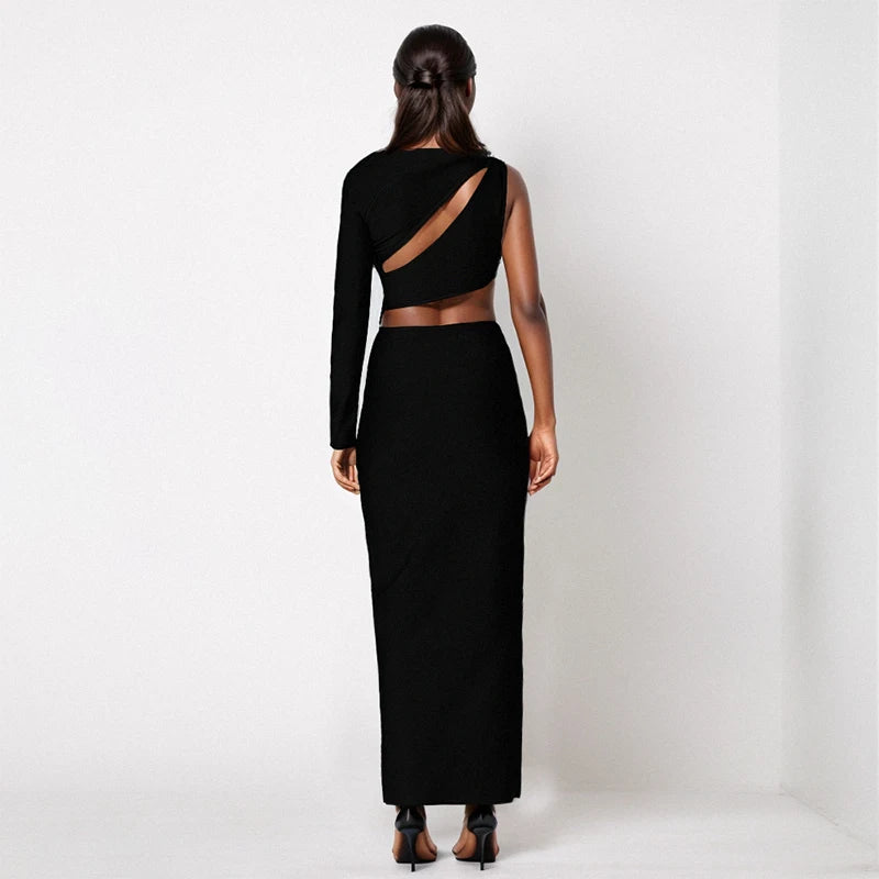 Polished Starbound Siren Evening Dress – Full Length