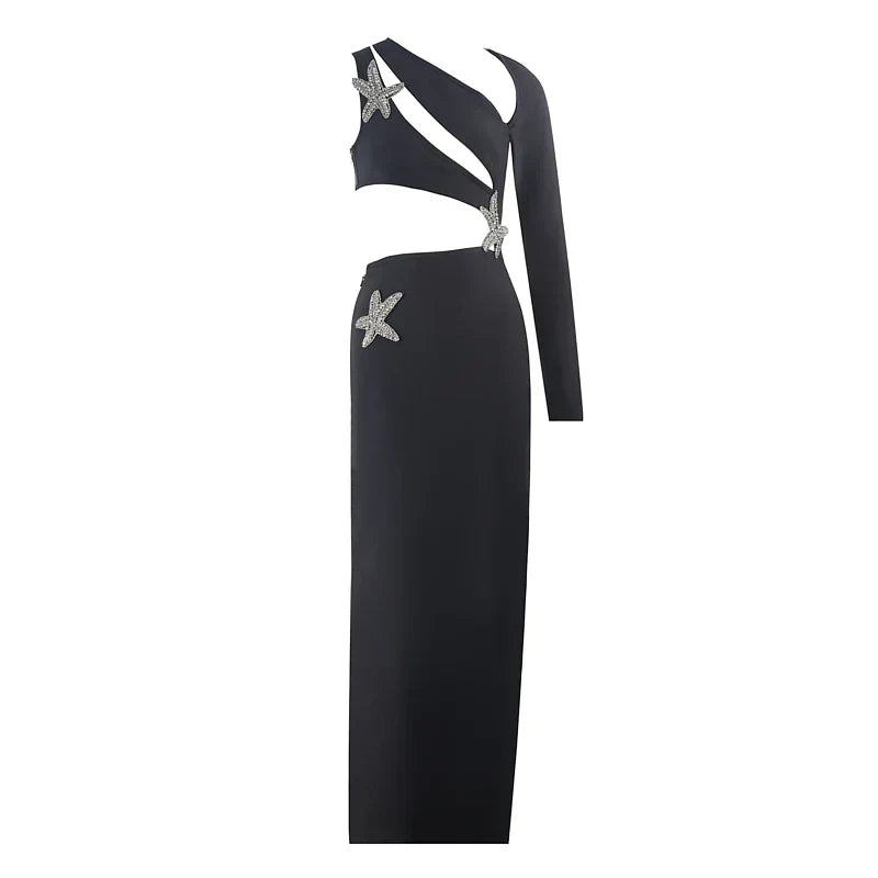 Polished Starbound Siren Evening Dress – Editorial Shot