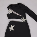Polished Starbound Siren Evening Dress – Silhouette