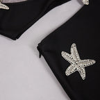 Polished Starbound Siren Evening Dress – Model View