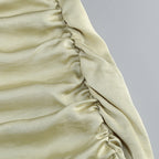 Stunning Champagne Whispers Evening Dress – Model View