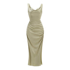 Stunning Champagne Whispers Evening Dress – Movement Shot