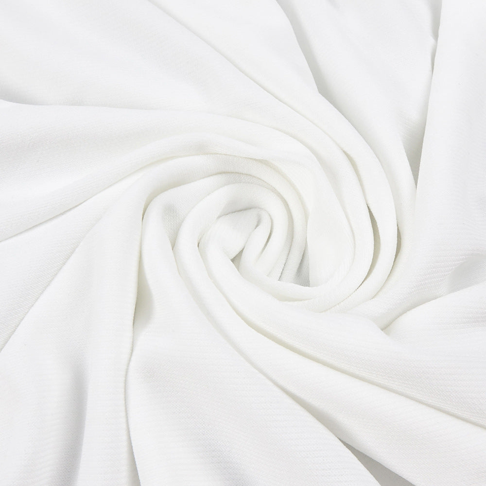 Refined Sky Muse Evening Dress – Close Up
