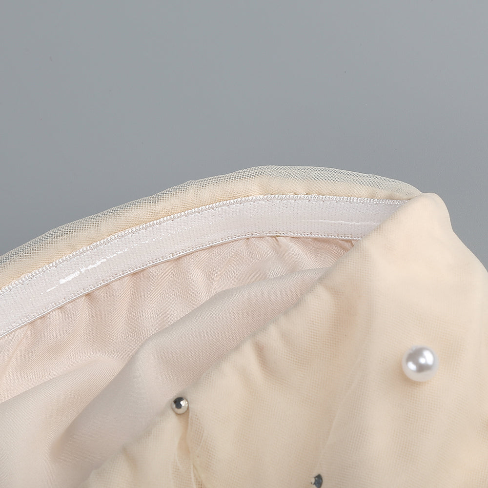 Luxe Soft Stardust Evening Dress – Close Up