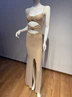 Enchanting Mirror Siren Evening Dress – Back View
