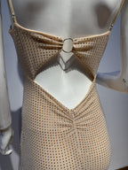 Enchanting Mirror Siren Evening Dress – Close Up