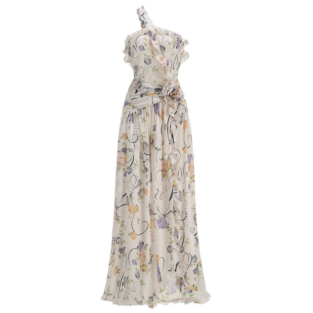 Captivating Fleur Sauvage Evening Dress – Studio View