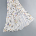 Captivating Fleur Sauvage Evening Dress – Worn View