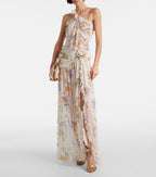 Captivating Fleur Sauvage Evening Dress – Front View
