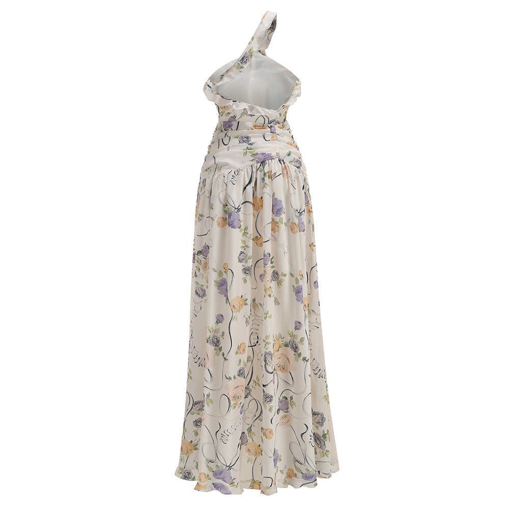 Captivating Fleur Sauvage Evening Dress – Movement Shot