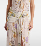 Captivating Fleur Sauvage Evening Dress – Detail View