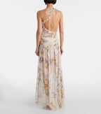 Captivating Fleur Sauvage Evening Dress – Full Length