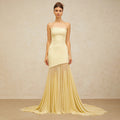 Radiant Silent Radiance Evening Dress – Worn View