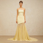 Radiant Silent Radiance Evening Dress – Worn View