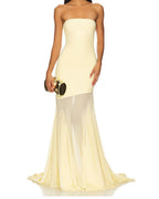 Radiant Silent Radiance Evening Dress – Movement Shot