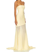 Radiant Silent Radiance Evening Dress – Front View
