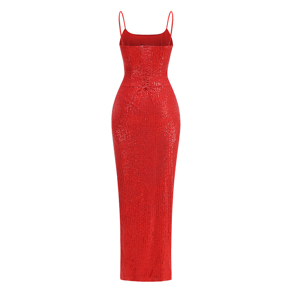 Elegant Flare Hour Evening Dress – Flow Shot