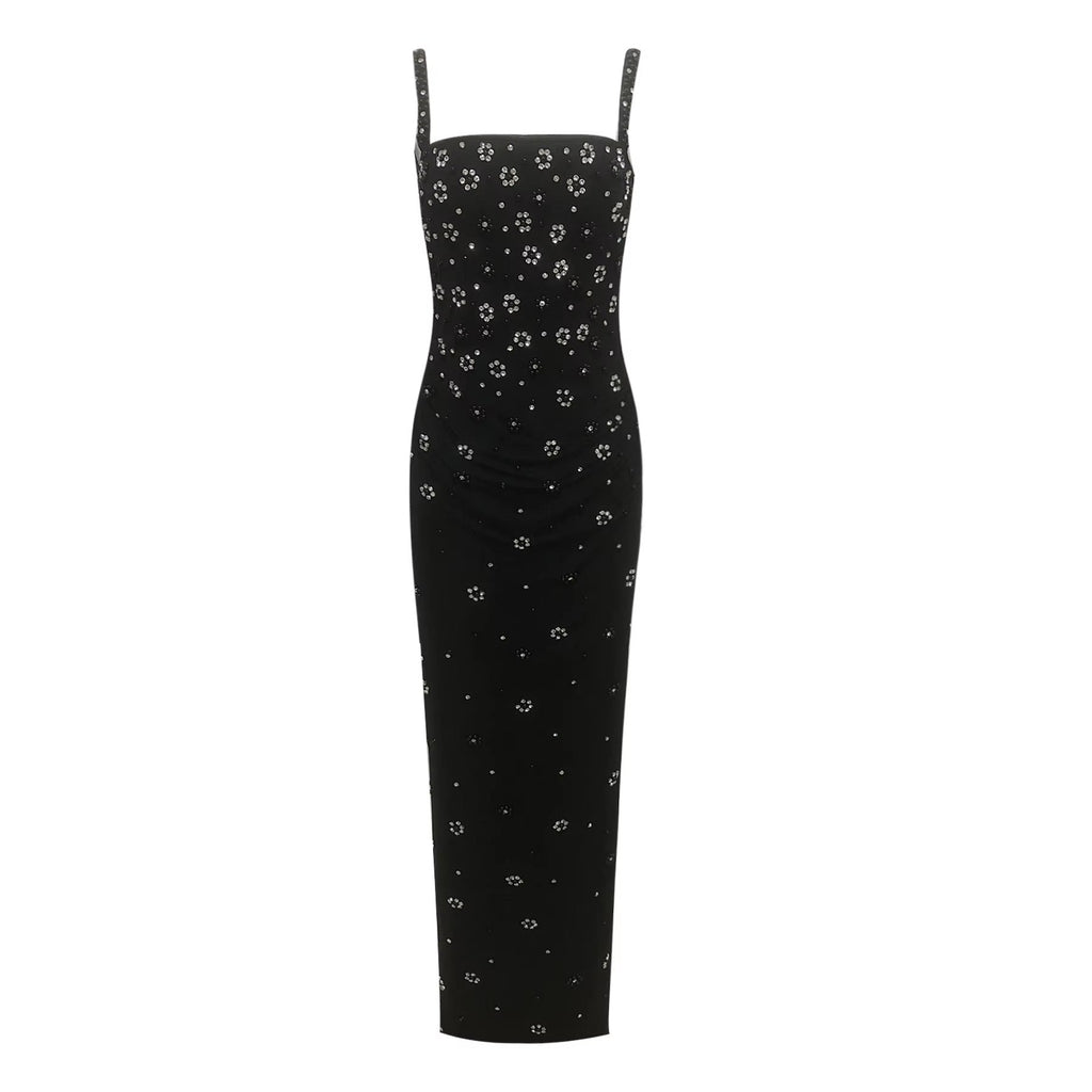 Refined Night Bloom Evening Dress – Flow Shot