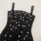 Refined Night Bloom Evening Dress – Model View