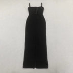 Refined Night Bloom Evening Dress – Back View