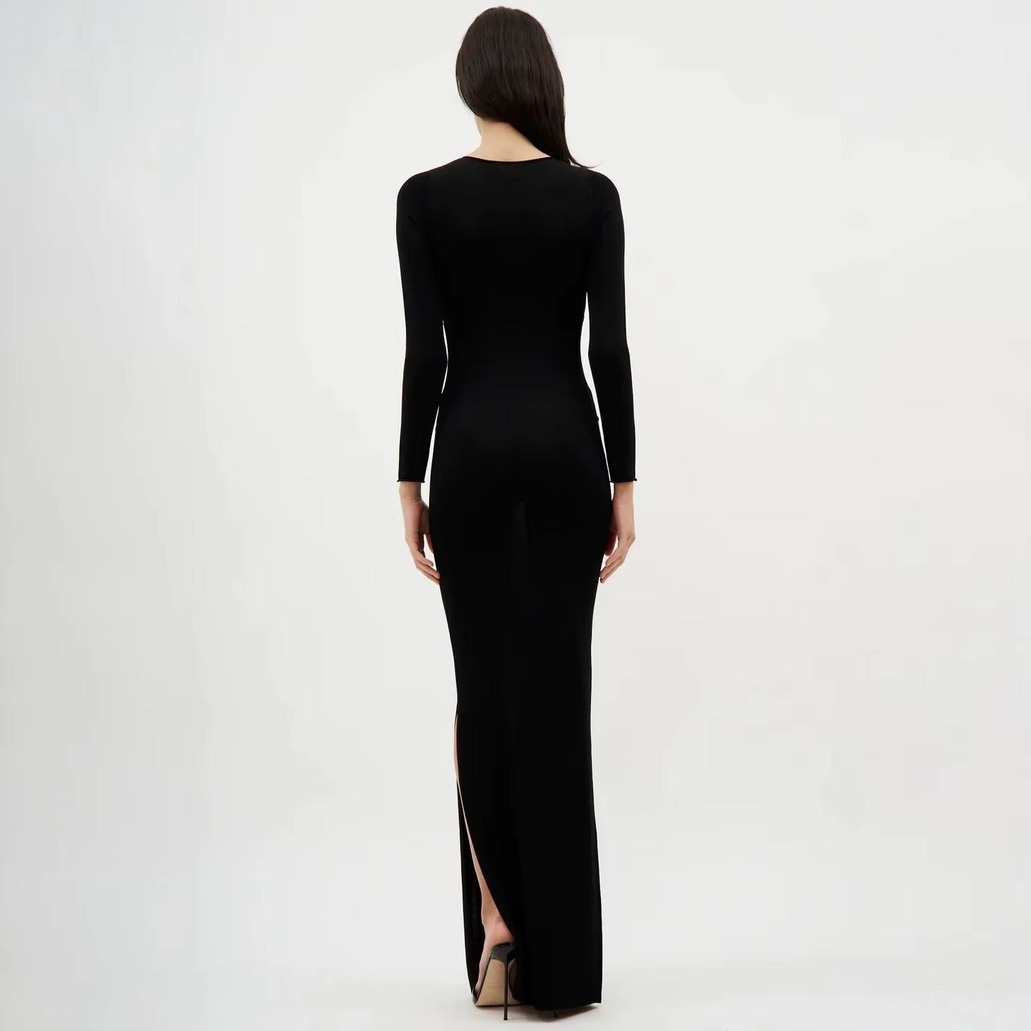 Stunning Quiet Geometry Evening Dress – Detail View