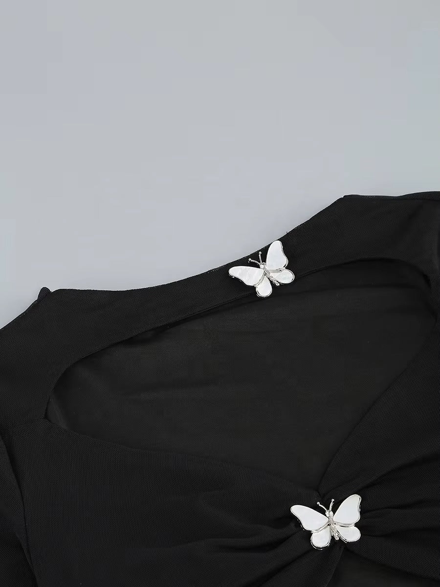 Stunning Quiet Geometry Evening Dress – Flow Shot